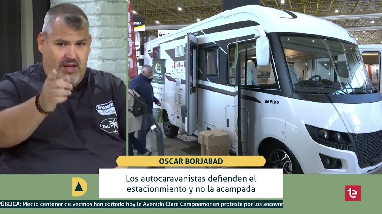 🎥 Debate sobre el estacionamiento de autocaravanas en el litoral de Elche